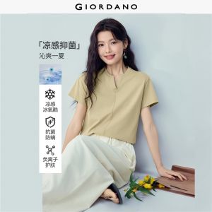 Giordano Women Women T-Shirt - Cool-Touch & Antibacterial Free Shipping 05326422