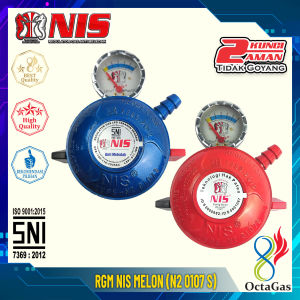 NIS REGULATOR GAS JUMBO 2 PENGUNCI (N2 0107 S) - TEKANAN RENDAH