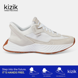 Kizik Monaco White Moonbeam Womens Sneakers