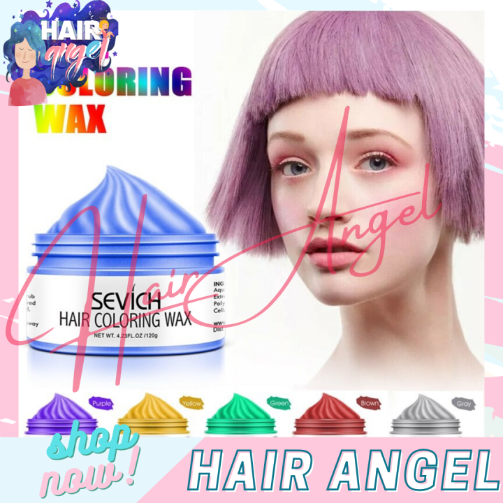 Sevich hair color wax 120g Temporary Hair Color Wax Men DIY Hairstyle