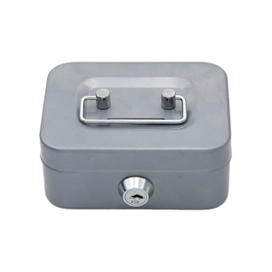 Money Safe Box Money Security Safe Box with Key Portable Mini Piggy Bank Box of Metal Coin Jewelry Security Box