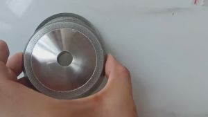 Hanson8 Diamond CBN Grinding Wheel 13 Type 13 C CBN 200 # Grinder Grinding White Steel Drill Bits Q9Z6P
