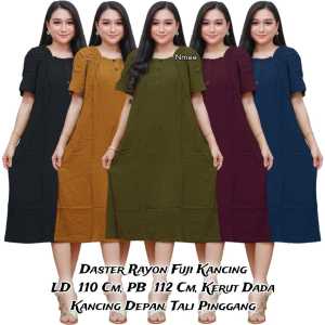 Daster Polos Fuji Kancing