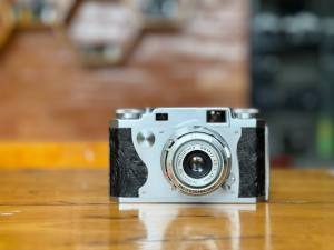 KONICA IIB m KONISHIROKU HEXANON 45MM.F3.5