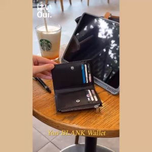 Nhập LAZLOOK11 -15%| Ví Mini Nhiều Ngăn Dây Kéo - Yuri Zipper Blank Wallet - Thiết kế độc quyền bởi Ouithebrand