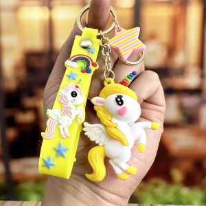 Gantungan Kunci Bebek Keychain Gantungan Tas Boneka Karakter Kartun Animal Bebek Lucu