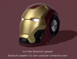 Loa Bluetooth Marvel Iron Man mini di động cao cấp tặng kèm dây sạc 20W