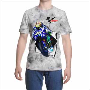 Kaos 3D 3 Dimensi Valentno Rossi Premium Bangkok Thailand