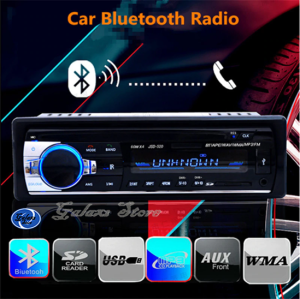 Taffware Tape Audio Mobil Multifungsi Bluetooth USB MP3 FM Radio - JSD-520 - Black