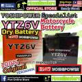 YTZ6V YTZ7S Bateri Motorsikal YOSHIPOWER + BATTERY Kering YTZ6 YTZ7 YTZ7V RS150 RSX150 NMAX NVX 155 Belang FZ150i Vario. 