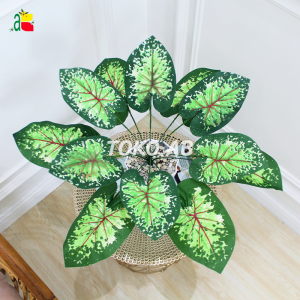 BUNGA PLASTIK KELADI HIJAU B8142 IMITASI BUNGA PLASTIK ARTIFICIAL