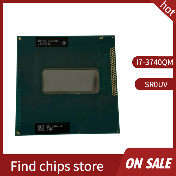COOL】 Core i7-3740QM i7 3740QM SR0UV GHz Used Quad-Core Eight