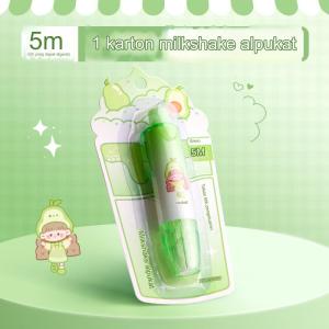 Glue Tape Roll Adhesive Roller Lem Kertas Kering Pita 2 Sisi