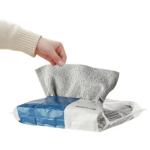 Household Extractive Type 1 Box of 20 Disposable Rags Kitchen Microfiber Absorbent Oil Lazy Rags Dish Cloth Cleaning Towel Scouring Pad reusable wipes Kitchen Dish Cloths