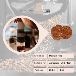 Merah Senja | Arabica Coffee Beans | Single Origin | Peru | Dark Roast | Freshly Roasted | White Cart