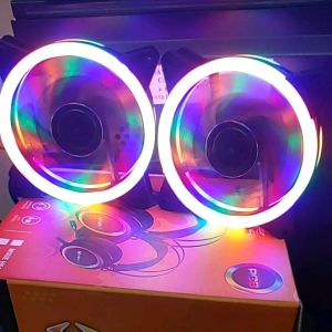 Combo 2 fan case 12cm led - quạt cho thùng thùng CPU game