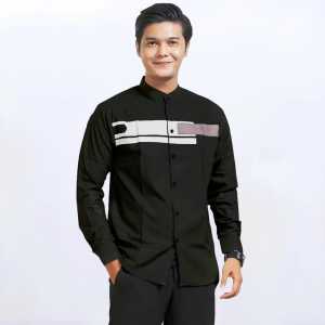 Set SARKO Setelan Sarung Dan Koko Bahan Katun Pakaian Muslim Pria Terbaru Premium