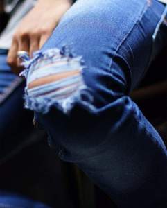 Jeans Pria Sobek Ripped / Celana JEANS hitam pria Strecth / Celana panjang sobek Pria Model Skinny UKURAN KOMPLIT 26 - 38