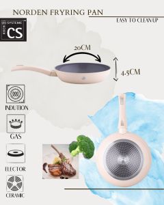 CSS Norden 28x9 wok /CSS Norden 20x8 Sauce Pan/CSS Norden 24x18 Casserole/CSS Norden FRYING PAN20x4.5/24.5/26x5.5/28x5.4