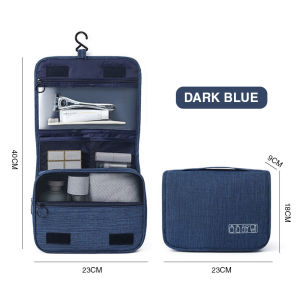 TALENTIN Toiletry Bag Multipurpose Travel Bag with Hanging Hook Wear Resistant Storage Bag Cosmetic Bag Shower Bag Beg Makeup