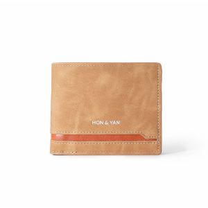 HONYAN Dompet Wanita Vano Short Wallet Kulit Sintetis Dompet Lipat Mini Fashion Kekinian
