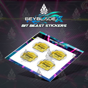 Beyblade X Bit Beast Sticker