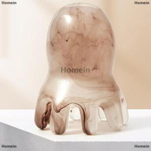[COD] Homein Resin Octopus Comb Head Massager Meridian Scraping Scalp Massage Brush Acupuncture SPA Gua Sha Health Therapy Tool