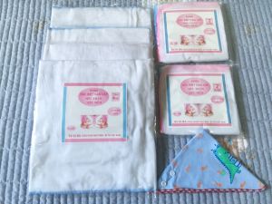 Combo 4 Khăn Tắm Bé Cao Cấp KIBA 4 Lớp Siêu Mềm Siêu Thấm + 20 Khăn Sữa 2 Lớp Cho Bé