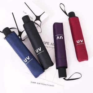 Ô Che Mưa Gấp Gọn Họa Tiết Trơn chống tia UV Bảo Vệ Da Ô DÙ NOVSET #FREESHIP