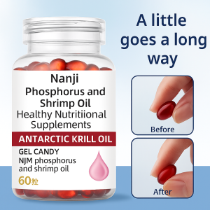 Antarctic Deep Sea Krill Oil Middle-Aged And Elderly Shrimp Oil Astaxanthin Extract Healthy Nutritional Supplements Cardiovascular Health
