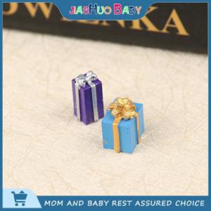 JiaShuo Baby Toy 5PCS 1/12 Scale Miniature Dollhouse Christmas Gift Box Decoration Accessories