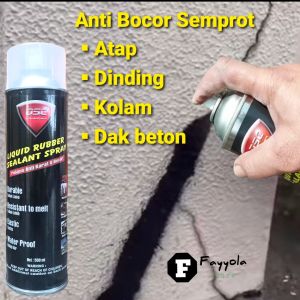 DSC Liquid Rubber Sealant Spray 500ml / Penambal bocor Genteng Dinding Pipa Anti Bocor Waterproof