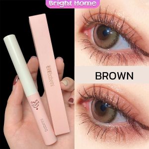 มาสคาร่าขนาดเล็ก หัวแปรงโค้งยาว กันน้ำและกันเหงื่อ ไม่เลอะ สําหรับผู้เริ่มต้นปัดขนตา Mascara