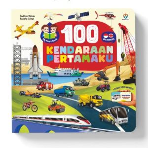 Big Boardbook 100 Kendaraan Pertamaku Buku Kosa Kata Anak Bayi Balita Ziyad books Buku Anak
