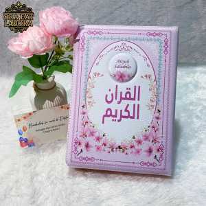 Quran Custom Nama Resleting A5 Terjemah Perkata Aestethic Signature Tajwid