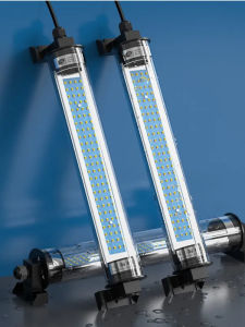 LED Machine Work Lamp Waterproof CNC Lathe Milling Machine Special Round Tube Equipment Light 24v 220v