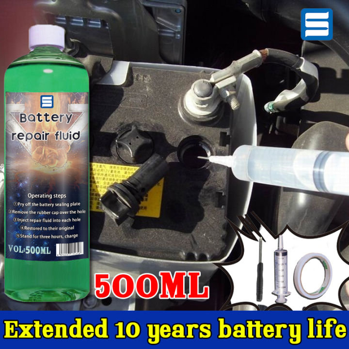 10 years longer battery life！！SAN Car battery water Air asid bateri kereta Battery acid water