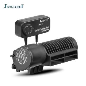 GREATLH Jebao Jecod ACF-300 ACF-200 DC12V Adjustable Automatic Cooling Fan for Saltwater Freshwater Aquarium Fish Tank