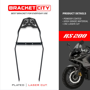 KAWASAKI ROUSER RS 200 TOP BOX BRACKET / MOTORCYCLE ACCESSORIES ROUSER RS200 / HEAVY DUTY / LIFE TIME WARRANTY /ORIGINAL