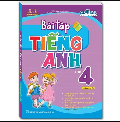 Sách - GLOBAL SUCCESS - Bài tập tiếng anh lớp 4 - (không đáp án)