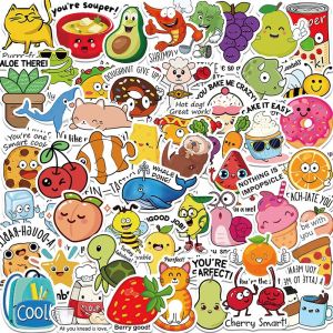 MKEB น่ารักค่ะ ตลกดี โรงเรียน นักเรียนที่มีแรงจูงใจ ของขวัญสำหรับเด็ก ลายสัตว์ สติกเกอร์สร้างแรงบันดาลใจ สติ๊กเกอร์ของเล่นเด็ก การตกแต่งบัญชีมือ สติกเกอร์รางวัล