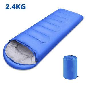 0.7KG / 0.95KG / 1.3KG / 1.8KG / 2.4KG Portable Waterproof Outdoor Camping Hiking Travel Sleeping Bag Tebal & Lembut Envelope Mat