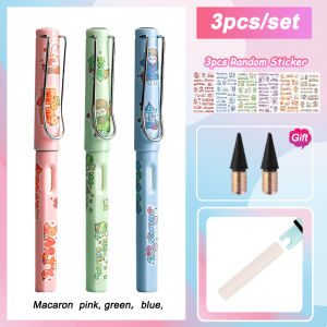 ใหม่ 3 ชิ้น / เซต เทคโนโลยี นิรันดร์ HB ดินสอ ไม่จํากัด การเขียน ดินสอ ไม่มีหมึก ปากกา ดินสอวิเศษ ไม่เหลา ดินสอนิรันดร์ สําหรับศิลปะ ร่างภ