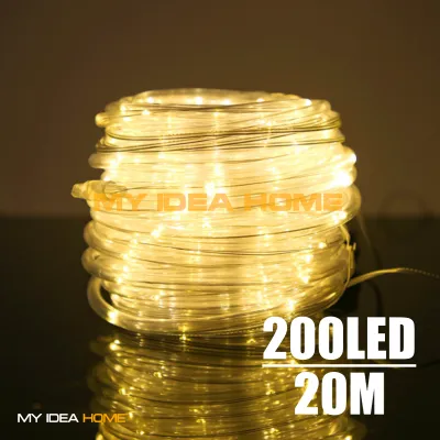 Bosca Solar Christmas Light 100LED 10M / 200LED 20M / 300LED 30M Lenght String Party Multicolor Light COD