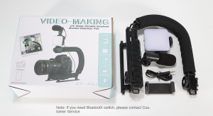 Digital SLR Camera Video Stand Shooting Stabilization Camera Stand Detachable Handle With GoPro