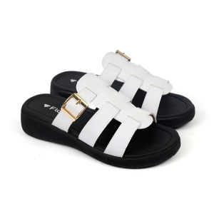 Flazo Sandal Wanita Wedges Kekinian Korean Stayle Hak 3cm