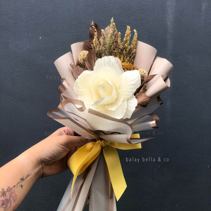 Single on sale flower bouquet