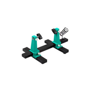Professional PCB Holder 0-200mm/300mm Adjustable with 360° Rotation & Welding Bracket - Heavy-Duty Base Plate for Stable Circuit Board Soldering/Repair (CE Certified Industrial Grade)
