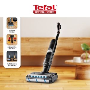 Tefal X-Clean 7 Wet & Dry Handstick GF5736 – 2-in-1 Vacuum & Wash 180 Lay-Flat Self-Clean + Hot Air Dry Powerful 250W