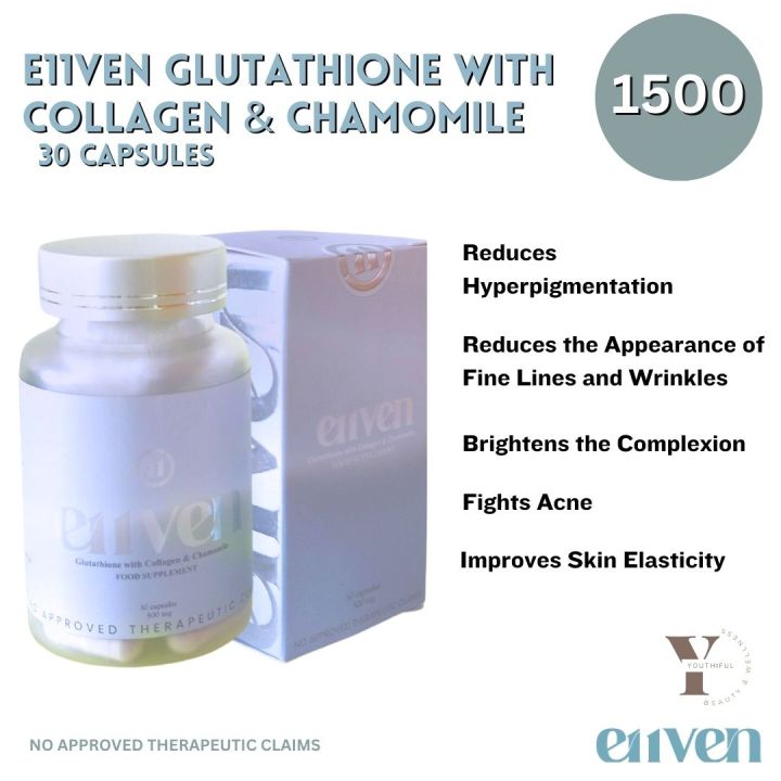 e11ven glutathione E11ven Glutathione Capsule by Ellen Adarna